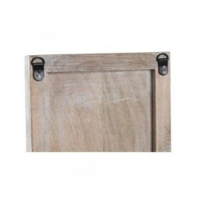 Decorazione da Parete DKD Home Decor Specchio Albero Bianco Legno MDF (45 x 2,5 x 65 cm)