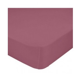 Lenzuolo con angoli aderenti HappyFriday BASIC Magenta 180 x 200 x 32 cm