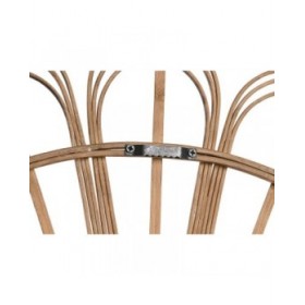 Decorazione da Parete DKD Home Decor Bianco Marrone Naturale Città 70 x 1.5 x 70 cm 70 x 1,5 x 70 cm 73 x 1,5 x 73 cm