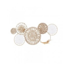 Decorazione da Parete DKD Home Decor 79 X 7 X 41,5 CM Naturale Bianco Boho