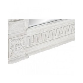 Specchio da parete DKD Home Decor Grigio Romantico 133 x 8,5 x 167 cm
