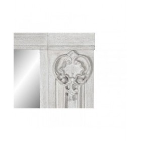 Specchio da parete DKD Home Decor Grigio Romantico 133 x 8,5 x 167 cm
