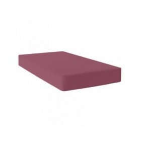 Lenzuolo con angoli HappyFriday BASIC Magenta 200 x 200 x 32 cm