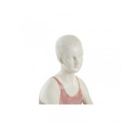 Statua Decorativa DKD Home Decor Romantico Ballerina Classica 16 x 11 x 17 cm (2 Unità)