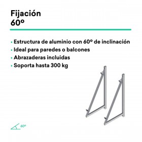 Kit Solare Autoinstallante Tornasol Energy KitPlug&PlayEffx800x60 800 W 60º