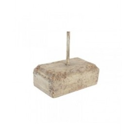 Statua Decorativa DKD Home Decor Finitura invecchiata Bianco Ali d'Angelo Magnesio (26 x 11 x 65 cm)