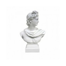 Statua Decorativa DKD Home Decor Apollo Bianco Neoclassico 13,7 x 7,5 x 19,5 cm