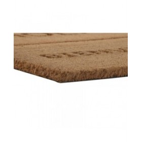 Zerbino DKD Home Decor Marrone Gomma Cocco (75 x 45 x 2,3 cm) (2 Unità)