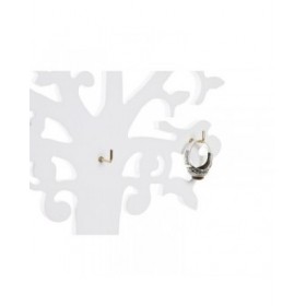 Scatola-Portagioie DKD Home Decor Bianco Legno MDF (24 x 12 x 36 cm)