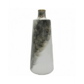 Vaso DKD Home Decor Metallo Bicolore Ferro 15 x 15 x 37 cm Moderno