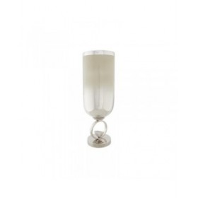 Vaso DKD Home Decor Champagne Cristallo Alluminio (15 x 15 x 44 cm)