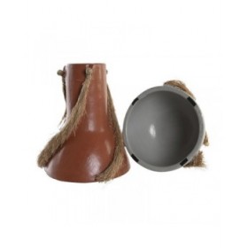 Vaso DKD Home Decor Grigio Terracotta 26 x 26 x 30 cm (2 Unità)