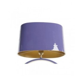 Lampada da tavolo DKD Home Decor Azzurro Ferro 50 W (41 x 20 x 71 cm)