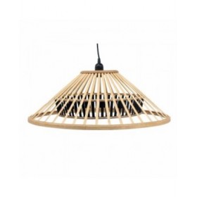 Lampadario DKD Home Decor Marrone Bambù 50 W (60 x 60 x 21 cm)