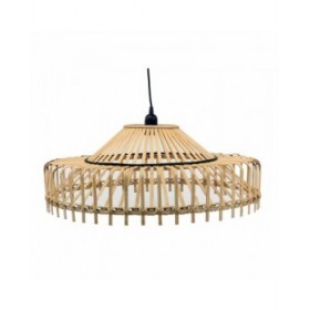 Lampadario DKD Home Decor 61 x 61 x 23 cm 61 x 61 x 31 cm Marrone Bambù 50 W
