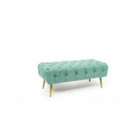 Panca DKD Home Decor Verde Dorato Metallo 103 x 46 x 42 cm