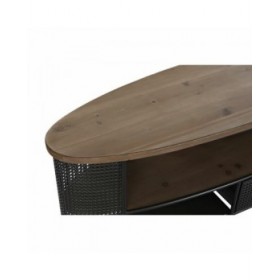 Mobile TV DKD Home Decor Abete Metallo (150 x 39 x 58 cm)