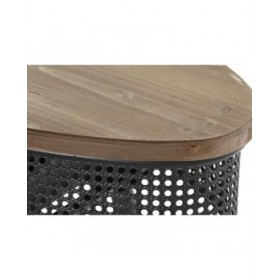 Ingresso DKD Home Decor Marrone Nero 90,5 x 39 x 78 cm