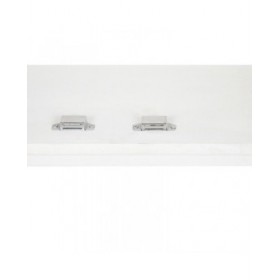 Scaffale DKD Home Decor Bianco Metallo Legno di mango 90 x 40 x 180 cm