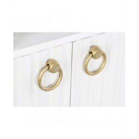 Scaffale DKD Home Decor Bianco Metallo Legno di mango 90 x 40 x 180 cm