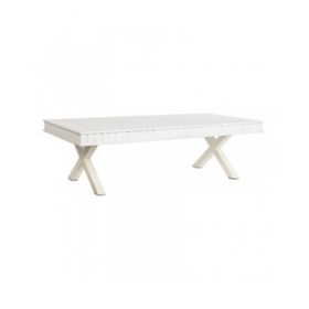 Tavolino da Caffè DKD Home Decor 140 x 70 x 42 cm Metallo Legno di mango
