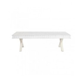 Tavolino da Caffè DKD Home Decor 140 x 70 x 42 cm Metallo Legno di mango