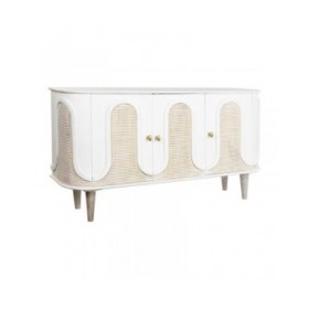 Credenza DKD Home Decor Bianco Naturale 153 x 41 x 83 cm