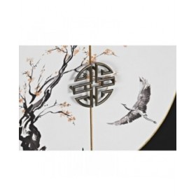 Cassettiera DKD Home Decor Nero Dorato Abete Legno MDF Orientale 63 x 28 x 101 cm