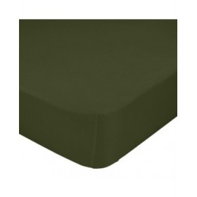 Lenzuolo con angoli aderenti HappyFriday Basic Verde scuro 200 x 200 x 32 cm