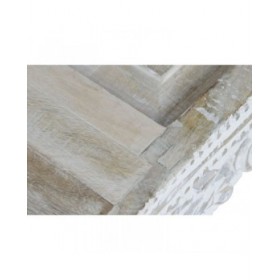 Tavolo aggiuntivo DKD Home Decor Bianco Legno di mango 89 x 63,5 x 25,4 cm