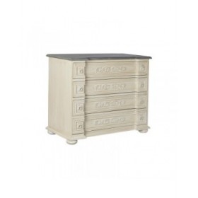 Cassettiera DKD Home Decor 100 x 50 x 83,5 cm Grigio Beige Grigio scuro Legno di mango Legno MDF