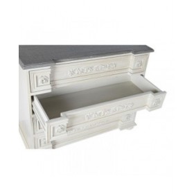 Cassettiera DKD Home Decor 100 x 50 x 83,5 cm Grigio Beige Grigio scuro Legno di mango Legno MDF
