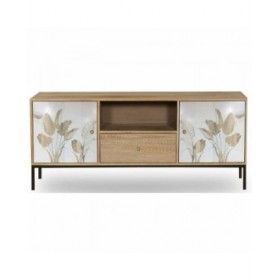 Mobile TV DKD Home Decor Metallo Legno di mango (140 x 40 x 50 cm)