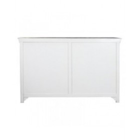 Credenza DKD Home Decor 165 x 45,7 x 105,4 cm Cristallo Grigio Bianco Marrone scuro Legno di mango