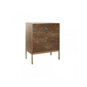 Cassettiera DKD Home Decor Metallo Legno di mango (70 x 40 x 90 cm)