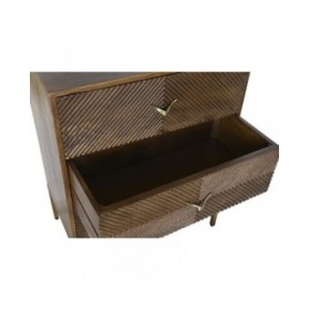 Cassettiera DKD Home Decor Metallo Legno di mango (70 x 40 x 90 cm)