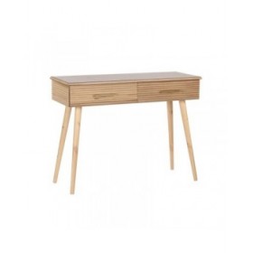 Ingresso DKD Home Decor 100 x 40 x 76 cm Dorato Marrone Chiaro Legno di paulownia Legno MDF