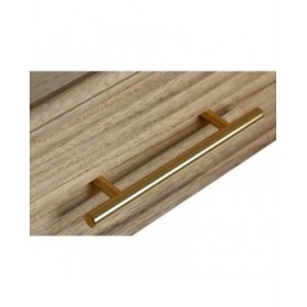Ingresso DKD Home Decor 100 x 40 x 76 cm Dorato Marrone Chiaro Legno di paulownia Legno MDF