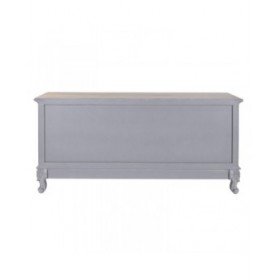 Mobile TV DKD Home Decor Grigio Naturale 120 x 40 x 56.5 cm 120 x 40 x 56,5 cm
