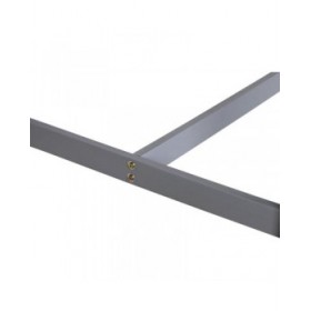 Tavolo da Pranzo DKD Home Decor Grigio Naturale Legno Legno di paulownia Legno MDF 161.5 x 81.5 x 78 cm 161,5 x 81,5 x 78 cm