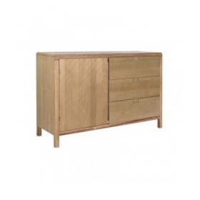 Credenza DKD Home Decor Multicolore Marrone Chiaro Legno Pino Legno MDF 120 x 40 x 80 cm