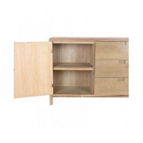 Credenza DKD Home Decor Multicolore Marrone Chiaro Legno Pino Legno MDF 120 x 40 x 80 cm