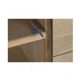 Credenza DKD Home Decor Multicolore Marrone Chiaro Legno Pino Legno MDF 120 x 40 x 80 cm