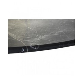 Tavolo da Pranzo DKD Home Decor Nero Metallo Marmo 180 x 100 x 76 cm