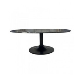 Tavolino da Caffè DKD Home Decor Metallo Marmo (120 x 70 x 39 cm)