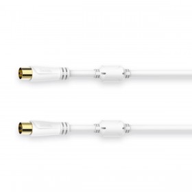 Cavo Antenna Hama 00205247 Bianco 3 m
