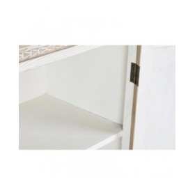 Armadio DKD Home Decor Bianco Naturale Cristallo Abete 86 x 40 x 180 cm 80 x 42 x 180 cm