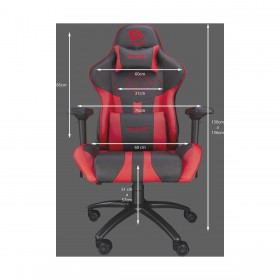 Sedia Gaming Talius VIPER Nero Metallo