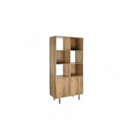 Scaffale DKD Home Decor Dorato Naturale Legno di mango 90 x 40 x 180 cm
