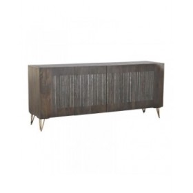 Credenza DKD Home Decor Metallo Marrone Legno di mango (177 x 45 x 77 cm)